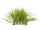 plaque de gazon herbe longue petit vert, 13 x 13 x 14cm