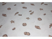 fabric "Beach" natur 140cm wide