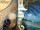 Seepferd XXL 50 x 105cm hellblau-weiss