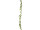 Efeugirlande Natural 180cm grün-weiss, 98 Blätter 3,5 - 6,5cm