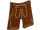 Oktoberfest-Lederhosen Watte braun, Watte/Filz, 2-seitig, B 40 x H 42 cm