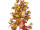 Herbstzweig Deluxe bunt, L 80 cm mit Beeren und Kürbissen