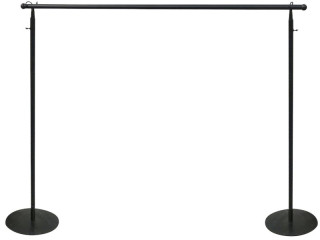 Dekorationsständer Metall gross schwarz B 110 - 190 x H 118 - 208cm