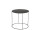 Metalltisch rund H 23,5 cm Ø 25 cm, schwarz