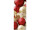 Textilbanner Christmas Balls 75x180cm, rot/gold Schlauchnaht oben+unten