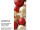 Textilbanner Christmas Balls 75x180cm, rot/gold Schlauchnaht oben+unten