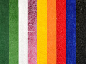 tapis de gazon "poil long" 130cm en diff. couleurs