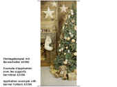 Textilbanner W-baum/Cheminée 75x180cm,...