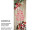 Textilbanner "wir wünschen." 75x180cm, braun/grün/rot Schlauchnaht oben+unten