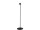 Kerzenhalter Metall 1er 50cm schwarz, Fuss Ø 12cm