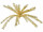 Folienfontäne Metallic gold Ø 100 x H 60cm