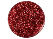 Glitter Eco 1000g, rot Beutel 1.95L,hexagonal,385my
