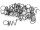 spiral screw hanger metal 15 pieces