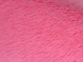 grass mat "long pile" 130cm pink