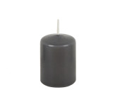 Stumpenkerze 7cm anthrazit Ø 5cm