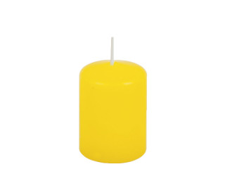 Stumpenkerze 7cm zitrone Ø 5cm