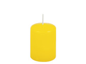 Stumpenkerze 7cm zitrone Ø 5cm