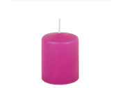 Stumpenkerze 7cm fuchsia Ø 5cm