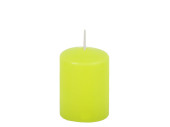 Stumpenkerze 7cm limone Ø 5cm