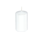 Stumpenkerze 10cm weiss Ø 6cm
