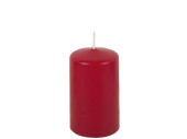 Stumpenkerze 10cm karminrot Ø 6cm
