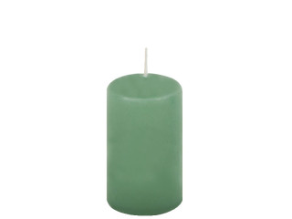 Stumpenkerze 10cm smaragd Ø 6cm