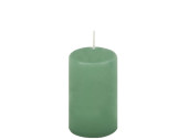 Stumpenkerze 10cm smaragd Ø 6cm