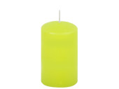 Stumpenkerze 13cm limone Ø 7cm