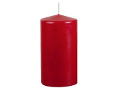Stumpenkerze 15cm karminrot Ø 8cm
