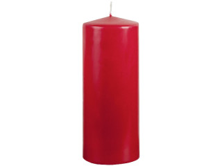 Stumpenkerze 20cm karminrot Ø 8cm