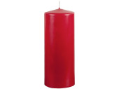 Stumpenkerze 20cm karminrot Ø 8cm