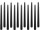 tapered candles 12 pieces h 25cm anthracite