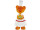 Candy Bär Bread mit Hamburger 38cm hoch