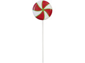 Candy Lollipop XXL grün-rot-weiss H 110cm