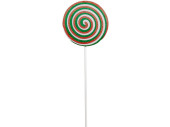 Candy Lolli Spirale XXL grün-rot-weiss H 120cm