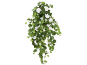 Geraniumbusch weiss hängend L 90cm, 269...
