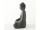 Buddha sitzend braun klein H 20 cm, B 13 cm, T 10 cm