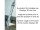 Display 2D "Palmen" klein weiss, MDF 3mm, B 25 x H 30 cm, mit Aufsteller