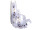 Band "Glanz-Herzen" weiss/gold B 15mm, L 20 m