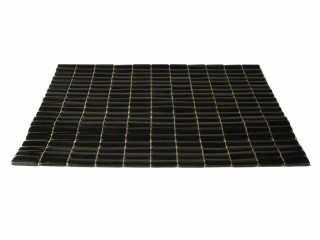 Bambusmatte schwarz 47 x 46cm