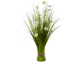 Grasbündel "Wildblüten" weiss H 70cm,...