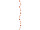 Federngirlande rot 168cm lang