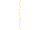 Federngirlande gelb 168cm lang