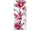 Textilbanner "Magnolien" rosa/weiss 75x180cm, Schlauchnaht oben+unten