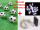 Sparset "Fussball-LED-Kette" USB-/Batterie mit 20 Fussbällen, kaltweiss