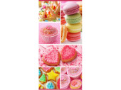 Textilbanner Süsswaren "Cupcake" 180 x...