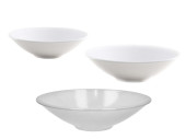 bol en céramique blanc diff. tailles