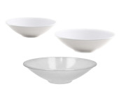 ceramic bowl white var. sizes
