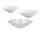 bol en céramique blanc diff. tailles