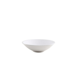 Keramik-Schale weiss H 7 x Ø 25cm